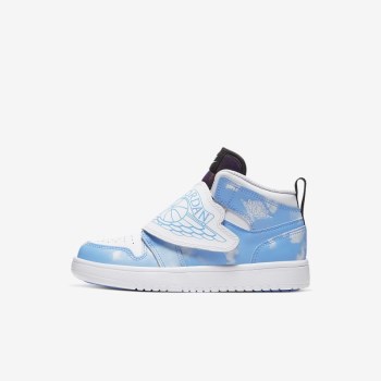 Nike Sky Jordan 1 Fearless - Fiatalabb Gyerek Jordan Cipő - Kék/Fekete/Fehér